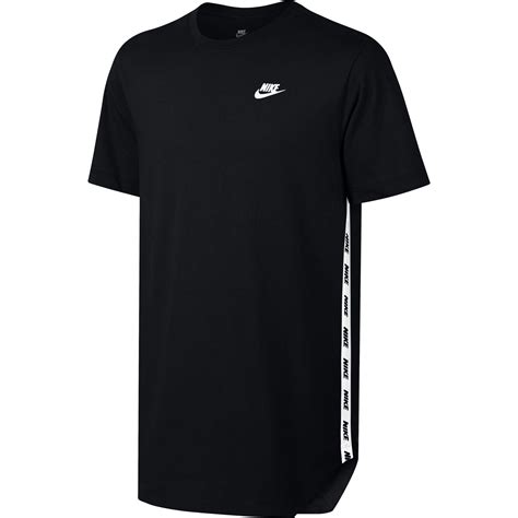 nike tee schwarz|Mens Black Tops & T.